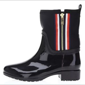 tommy hilfiger frills rain boot